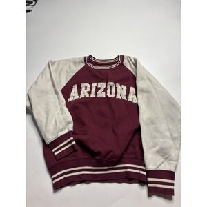 New York Popular Reglan Crewneck Mens S Sweatshirt "Arizona" 90s VTG Jocky SEE